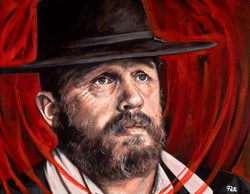 Alfie Solomons by Pete Humphreys - Original Painting on Stretched Canvas sized 36x28 inches. Available from Whitewall Galleries